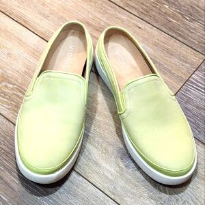 Vionic Light Green Slip-On Mules